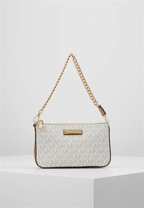 michael kors pouches chain pouchette vanilla|michael kors empire chain link.